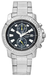 Seiko Niebieski/Stal Ø45 mm SNN197P1