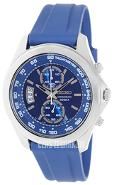 Seiko Chronograph Niebieski/Guma Ø44 mm SNN261