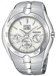 Seiko Biały/Stal Ø47 mm SNP009