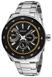 Seiko Czarny/Stal Ø44 mm SNT023