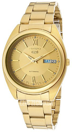 Seiko 5 Zloty/Stal w odcieniu złota Ø38 mm SNXA22