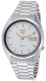 Seiko Biały/Stal Ø37 mm SNXG47K