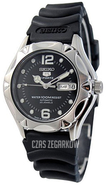 Seiko 5 Czarny/Guma Ø39 mm SNZ453J2