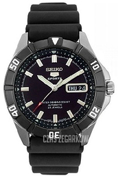 Seiko Sportura Czarny/Guma Ø40 mm SNZD17