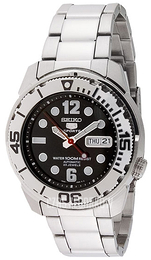 Seiko Czarny/Stal Ø43 mm SNZF05