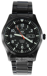 Seiko 5 Czarny/Stal Ø42 mm SNZG17K1