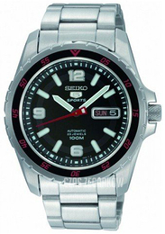Seiko 5 Czarny/Stal Ø43 mm SNZG69