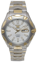 Seiko Biały/Stal Ø41 mm SNZG96