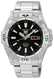Seiko Czarny/Stal Ø42 mm SNZH11