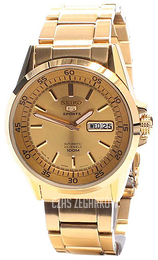 Seiko 5 Żółte złoto/Stal w odcieniu złota Ø41 mm SNZH22J1