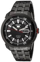 Seiko 5 Czarny/Stal Ø43 mm SNZH67K1