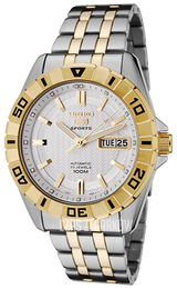 Seiko 5 Biały/Pozlacana Ø43 mm SNZH78