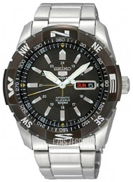 Seiko Czarny/Stal Ø43 mm SNZJ07