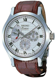 Seiko Biały/Skóra Ø42 mm SPB003J