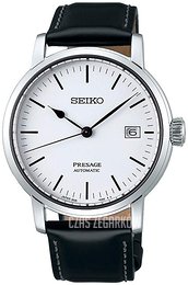 Seiko Presage Biały/Skóra Ø39.9 mm SPB113J1