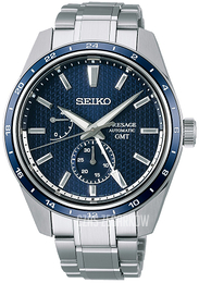 Seiko Presage Niebieski/Stal Ø42.2 mm SPB303J1