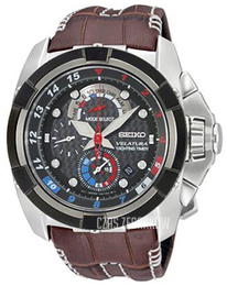 Seiko Czarny/Skóra Ø43 mm SPC041