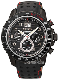 Seiko Sportura Czarny/Skóra Ø45 mm SPC141