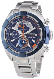 Seiko Velatura Niebieski/Stal Ø47 mm SPC143