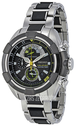 Seiko Velatura Czarny/Stal Ø47 mm SPC147