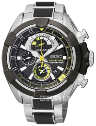 Seiko Velatura Czarny/Stal Ø48 mm SPC147P1