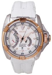 Seiko Velatura Biały/Skóra Ø48 mm SRH014P1