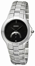 Seiko Kinetic Czarny/Stal Ø38.5 mm SRK017