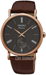 Seiko Czarny/Skóra Ø38 mm SRK040P1