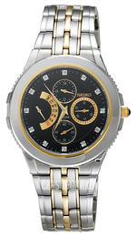 Seiko Czarny/Stal Ø39 mm SRL002