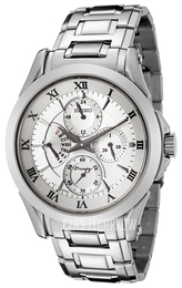 Seiko Premier Srebrny/Stal Ø40 mm SRL019