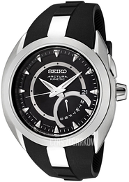 Seiko Kinetic Czarny/Guma Ø44 mm SRN013
