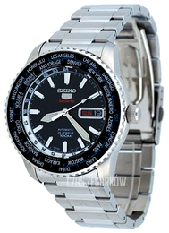 Seiko Czarny/Stal Ø42 mm SRP127J1