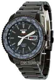 Seiko 5 Czarny/Stal Ø42 mm SRP129K1