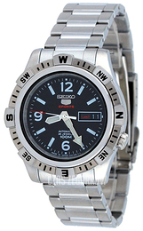 Seiko 5 Czarny/Stal Ø41 mm SRP143J1