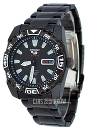 Seiko Czarny/Stal Ø41 mm SRP169