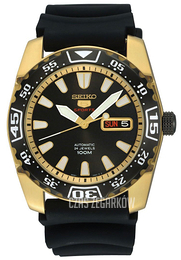 Seiko Sportura Czarny/Guma Ø40 mm SRP170