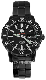 Seiko 5 Czarny/Stal Ø36 mm SRP193