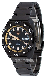 Seiko Czarny/Stal Ø42 mm SRP287