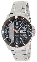 Seiko Sportura Czarny/Stal Ø46 mm SRP427