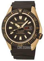 Seiko Czarny/Guma Ø43 mm SRP510K1