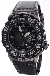 Seiko Czarny/Skóra Ø46 mm SRP579K1