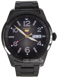 Seiko 5 Czarny/Stal Ø44 mm SRP631K1