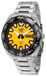 Seiko 5 Żółty/Stal Ø45 mm SRP745