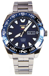Seiko 5 Niebieski/Stal Ø45 mm SRP747K1