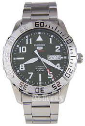Seiko 5 Zielony/Stal Ø45 mm SRP751K1