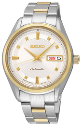 Seiko Srebrny/Stal w odcieniu złota Ø35 mm SRP894J1