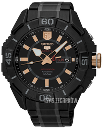 Seiko 5 Czarny/Stal Ø45 mm SRPA31K1