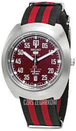 Seiko 5 Czerwony/Stal Ø45 mm SRPA87K1