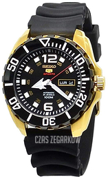 Seiko 5 Czarny/Guma Ø45 mm SRPB40K1