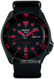 Seiko Czarny/Tkanina Ø42 mm SRPD83K1